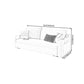 Convertible Sofa Bed with Storage Velvet Sloped Arm Futon Sofa Bed Clearhalo 'furn' 'furn_sofas' 'Furniture' 'furniture_sofas' 'kitchen' 'kitchen_sofas' 'Living Room Furniture' 'Sofa' 'sofas' 1200x1200_d110ab3c-ea80-48a9-8712-531deecdd78d