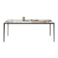 Metal Contemporary Rectangular Table White Sintered Stone Dining Table with Metal Legs Clearhalo ' dining_table' 'Dining Tables & Seating' 'Dining Tables' 'furn' 'furn_dining_table' 'Furniture' 'furniture_dining_table' 'Kitchen & Dining Furniture' 'kitchen&dining_furn' 'kitchen' 'kitchen_dining_table' 1200x1200_d111e0c8-af4b-43cc-b8f4-5f4aa22fcc79