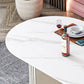Contemporary Oval Dining Table Sintered Stone Dining Table with Double Pedestal for Dining Room Clearhalo ' dining_table' 'Dining Tables & Seating' 'Dining Tables' 'furn' 'furn_dining_table' 'Furniture' 'furniture_dining_table' 'Kitchen & Dining Furniture' 'kitchen&dining_furn' 'kitchen' 'kitchen_dining_table' 1200x1200_d11464aa-ad58-4ff0-9f1d-4888b1afe27d