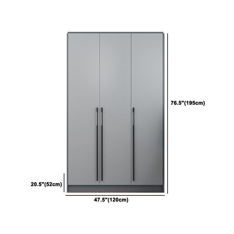 Graue Holzgarderobe Rettungshalle mit weichen Schubladen mit weicher Naher
