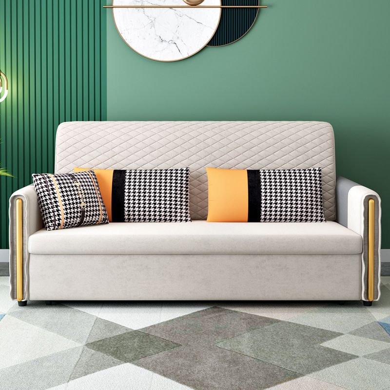 Reclining Square Arm Loveseat Modern Tight Back Bed Sofa Couch Clearhalo 'furn' 'furn_sofas' 'Furniture' 'furniture_sofas' 'kitchen' 'kitchen_sofas' 'Living Room Furniture' 'Sofa' 'sofas' 1200x1200_d114f0e8-ba9c-49ef-8ddb-cf97723783e1