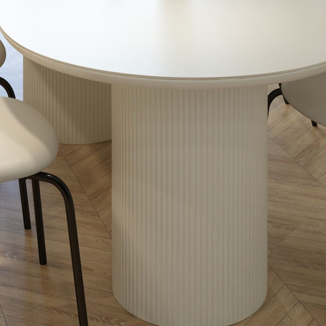 Metal and Slate Table Modern Minimalist Home Wood Base Dining Table Clearhalo 'Dining Tables & Seating' 'Dining Tables' 'dining_table' 'furn' 'furn_dining_table' 'Furniture' 'Kitchen & Dining Furniture' 1200x1200_d1155211-e56a-44c6-a23a-983916261ac2