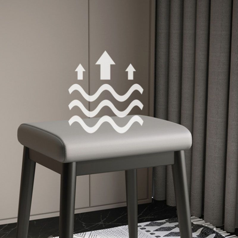 Fabric Standard Stool Modern Style Simple Household Rectangular Stool Clearhalo 'furn' 'furn_ottomans_poufs' 'Furniture' 'Living Room Furniture' 'Ottomans & Poufs' 'ottomans_poufs' 1200x1200_d1177072-370d-4b0d-af94-f0ba1300c79b