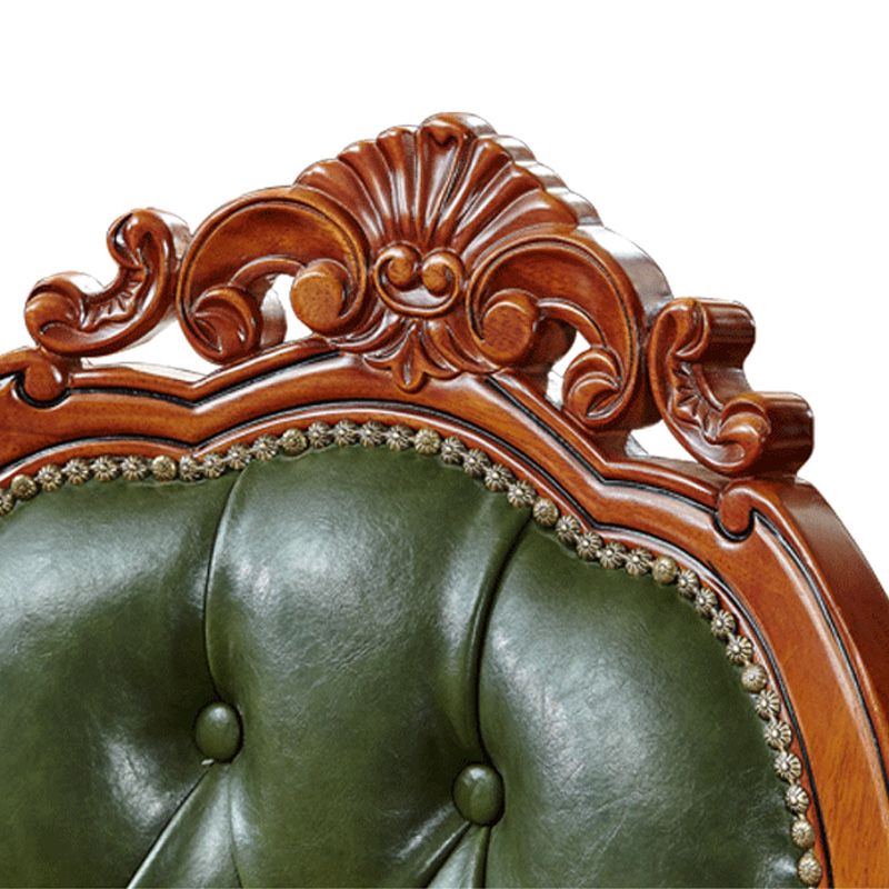 Traditional Dining Chairs Arm Side Chair for Kitchen with Wooden Legs Clearhalo ' kitchen&dining_furn' 'Dining Chairs' 'Dining Tables & Seating' 'dining_chair' 'furn' 'furn_dining_chair' 'Furniture' 'furniture_dining_chair' 'Kitchen & Dining Furniture' 'kitchen' 1200x1200_d1179206-af9b-4583-8121-f69363dd2be3