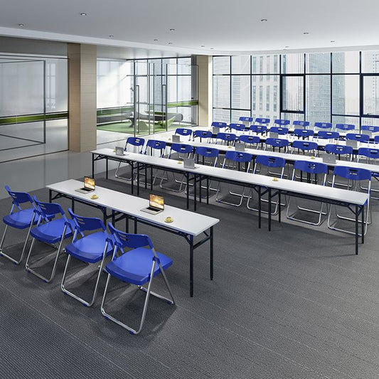 Moderne plastic bureau stoel stoel zonder vouwconferentie stoel