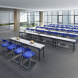 Moderner Plastik -Office -Stuhl Armless Folding Conference Stuhl