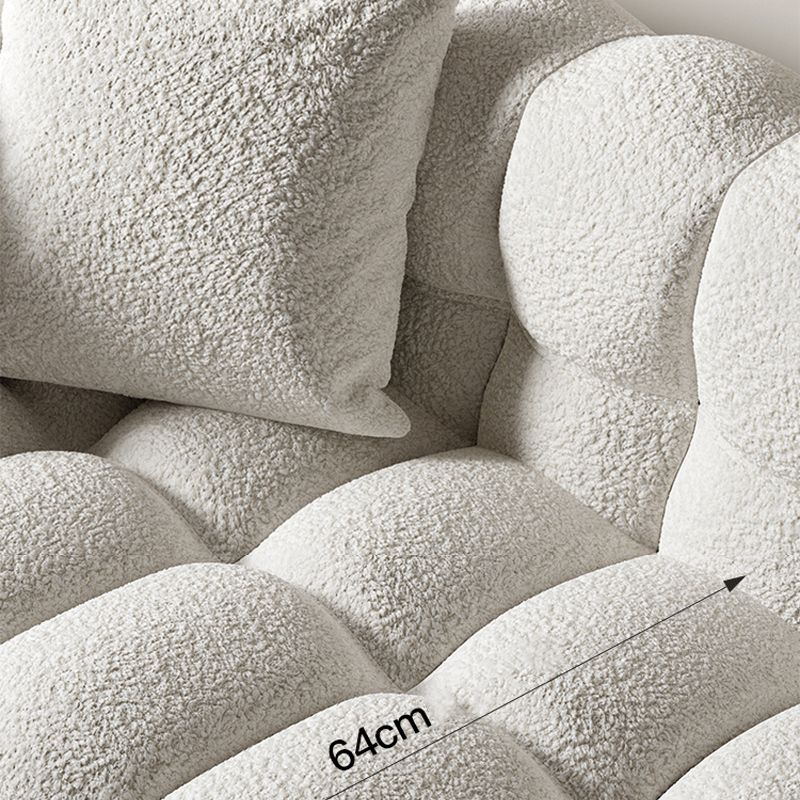 Divano a braccio di smoking contemporaneo di divano standard serrato per soggiorno