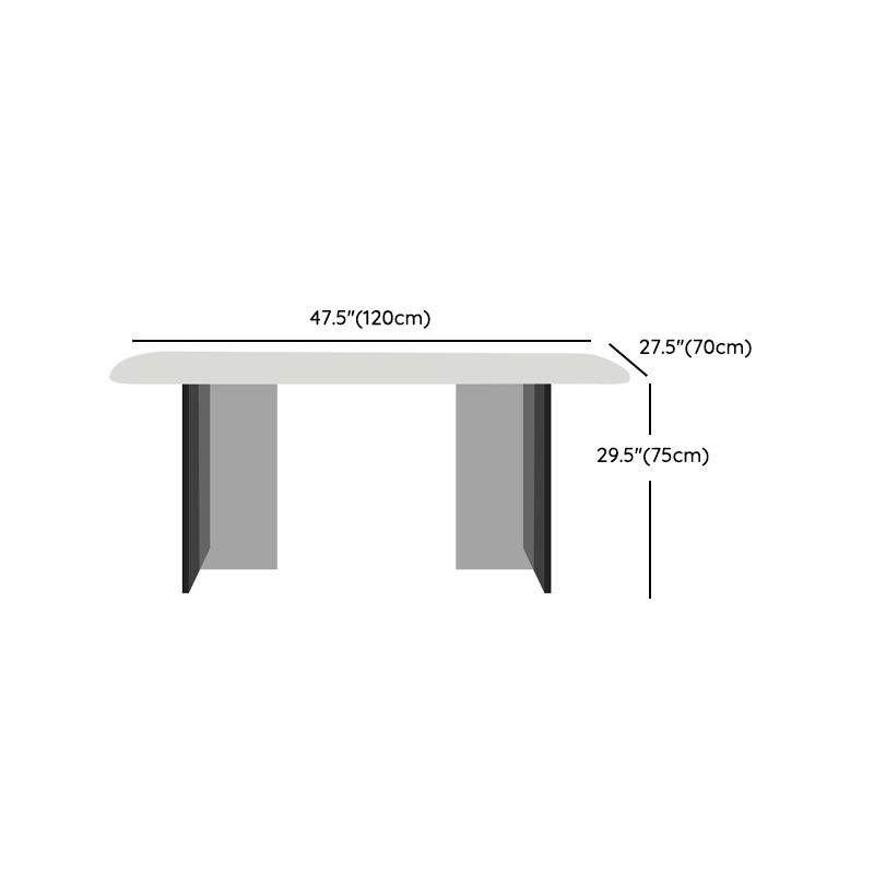 1/4/5 Pieces Modern Rectangle Dining Set Sintered Stone Top Dinette Table Set Clearhalo 'Dining Room Sets' 'Dining Tables & Seating' 'dining_room_set' 'furn' 'furn_dining_room_set' 'Furniture' 'Kitchen & Dining Furniture' 1200x1200_d11dc6a9-7fd6-4b80-adbc-0d73a084fe82