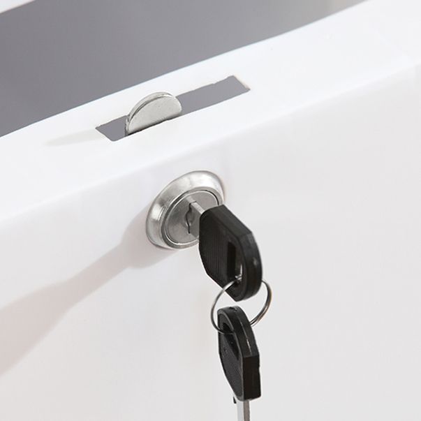 Plastic Storage Cabinet Modern Non-Hanging Wardrobe Armoire for Home