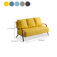 Stationary Loveseat Cushions Back Standard Sofa with Pillows