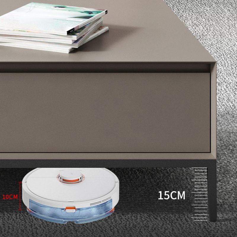 Scandinavian Wooden Media Console TV Stand 16.5" Height TV Stand with Drawers