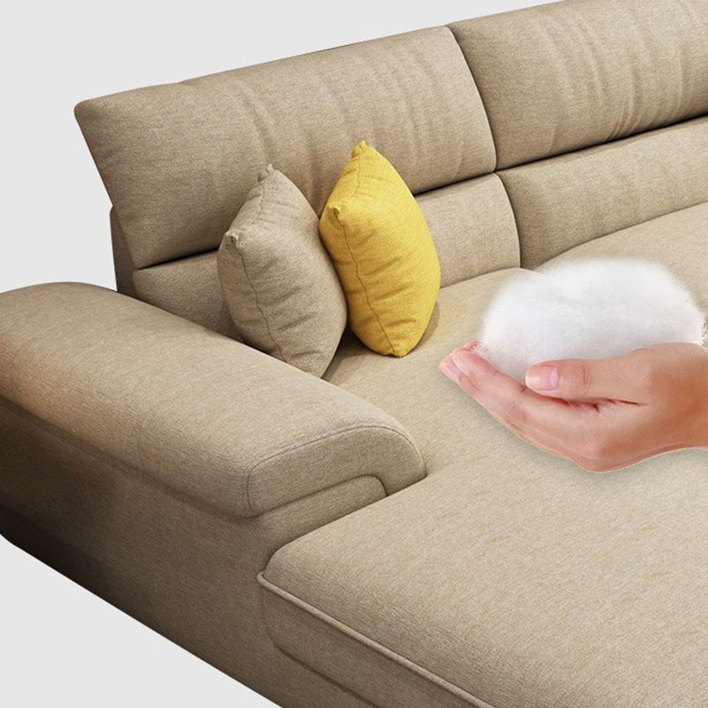 Pillow Top Arm Sectional Contemporary Sectional with Removable Cushions for Living Room Clearhalo 'furn' 'furn_sectionals' 'Furniture' 'furniture_sectionals' 'Living Room Furniture' 'Sectionals' 1200x1200_d1254ca8-7801-4d5e-9517-04991c018026