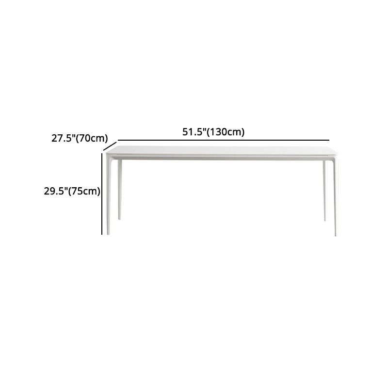 Modern Sintered Stone Top Dining Set Rectangle 1/2/4/5 Pieces Dining Table with Chairs Clearhalo 'Dining Room Sets' 'Dining Tables & Seating' 'dining_room_set' 'furn' 'furn_dining_room_set' 'Furniture' 'furniture_dining_room_set' 'Kitchen & Dining Furniture' 1200x1200_d128426a-03c3-4226-9273-467aef056fa5