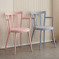 Modern Dining Chairs Arm Dining Chair with Plastic Legs for Kitchen