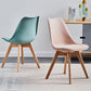 Contemporary Wood Dining Room Chairs Faux Leather Dining Armless Chairs for Home Use Clearhalo ' kitchen&dining_furn' 'Dining Chairs' 'Dining Tables & Seating' 'dining_chair' 'Furniture' 'furniture_dining_chair' 'Kitchen & Dining Furniture' 'kitchen' 1200x1200_d12d11eb-95f8-43a1-b8ca-44aed6a94a4b