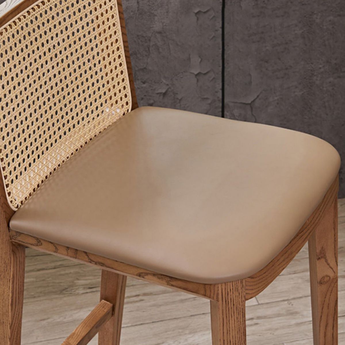 Contemporary Style Low Back Solid Wood Armless Bar Stool for Home Clearhalo 'Bar Furniture' 'Bar Stools' 'bar_stools' 'furn' 'furn_bar_stools' 'Furniture' 'Kitchen & Dining Furniture' 1200x1200_d12de1f8-4f6c-43db-ae4c-433b771be6fa