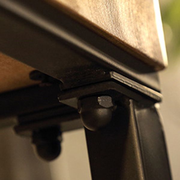 Industriële 1/5/9 stukken Balk Tafel Set rechthoekige houten aanrecht met ontlasting voor café