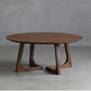 Solid Wood Round Coffee Table in Brown Scandinavian 2 Pieces Cocktail Table Set Clearhalo 'Coffee & Accent Tables' 'Coffee Tables' 'coffee_tables' 'furn' 'furn_coffee_tables' 'Furniture' 'Living Room Furniture' 1200x1200_d12fff9f-dc34-4ab0-affa-de293cce0c4d