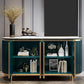4-Door Buffet Sideboard Glam Cabinets Dining Buffet for Living Room Clearhalo 'buffet_sideboard' 'Buffets & Sideboards' 'furn' 'furn_buffet_sideboard' 'Furniture' 'Kitchen & Dining Furniture' 1200x1200_d1324f46-02ce-4eb5-a027-74b1e2148271