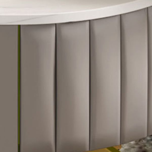 Scandinavian TV Media Stand Stone Enclosed Storage TV Stand Console with Drawers Clearhalo 'furn' 'furn_tv_stands_entertainment_centers' 'Furniture' 'Living Room Furniture' 'TV Stands & Entertainment Centers' 'TV Stands & Media Storage Furniture' 'tv_stands_entertainment_centers' 1200x1200_d1353647-a148-4c92-9957-0bf8ceec0d41