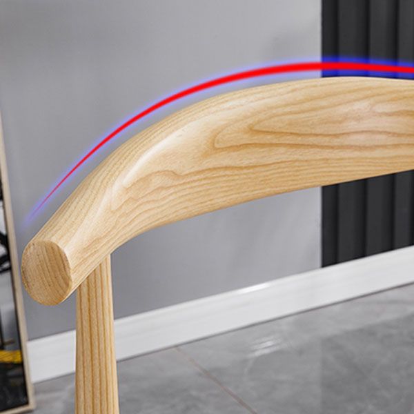 Modern Wood Dining Armless Chair Ladder Back Dining Chair for Kitchen Clearhalo ' kitchen&dining_furn' 'Dining Chairs' 'Dining Tables & Seating' 'dining_chair' 'furn' 'furn_dining_chair' 'Furniture' 'furniture_dining_chair' 'Kitchen & Dining Furniture' 'kitchen' 1200x1200_d137229b-34d9-4457-b5b4-1abc4e57a7c7