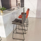 Metal Contemporary Kitchen Dining Room Armless Stool Low Back Bar Stool Clearhalo 'Bar Furniture' 'Bar Stools' 'bar_stools' 'Furniture' 'furniture_bar_stools' 'Kitchen & Dining Furniture' 1200x1200_d13a9785-b6d5-4c56-a42d-6b951612363a