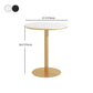 1/2/5 Pcs Metal Glam Style Dining Room Set with Round Table Dinette Set Clearhalo 'Dining Room Sets' 'Dining Tables & Seating' 'dining_room_set' 'Furniture' 'furniture_dining_room_set' 'Kitchen & Dining Furniture' 'kitchen&dining_furn' 'kitchen' 1200x1200_d13e2a67-3dda-4285-b68c-4579749f3aa6