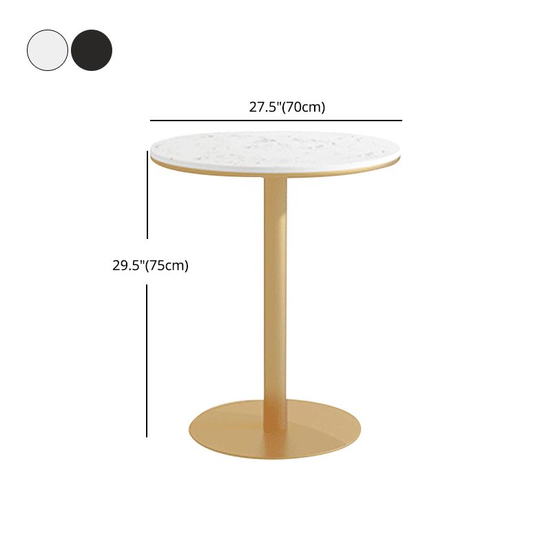 1/2/5 Pcs Metal Glam Style Dining Room Set with Round Table Dinette Set Clearhalo 'Dining Room Sets' 'Dining Tables & Seating' 'dining_room_set' 'Furniture' 'furniture_dining_room_set' 'Kitchen & Dining Furniture' 'kitchen&dining_furn' 'kitchen' 1200x1200_d13e2a67-3dda-4285-b68c-4579749f3aa6