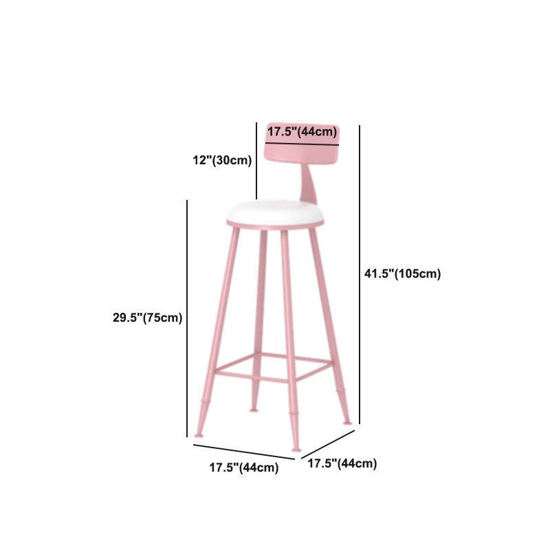1/3/4/5 Piezas Mesa de barra de color rosa industrial Juego de bistro redondo con tapa de mármol de imitación blanca