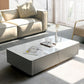 Minimalism Slate Rectangular Coffee Table White Coffee Table Set with Drawer Clearhalo 'Coffee & Accent Tables' 'Coffee Tables' 'coffee_tables' 'furn' 'furn_coffee_tables' 'Furniture' 'Living Room Furniture' 1200x1200_d142b5ca-1ed2-4f61-9fe2-1fb3c8df7bf2