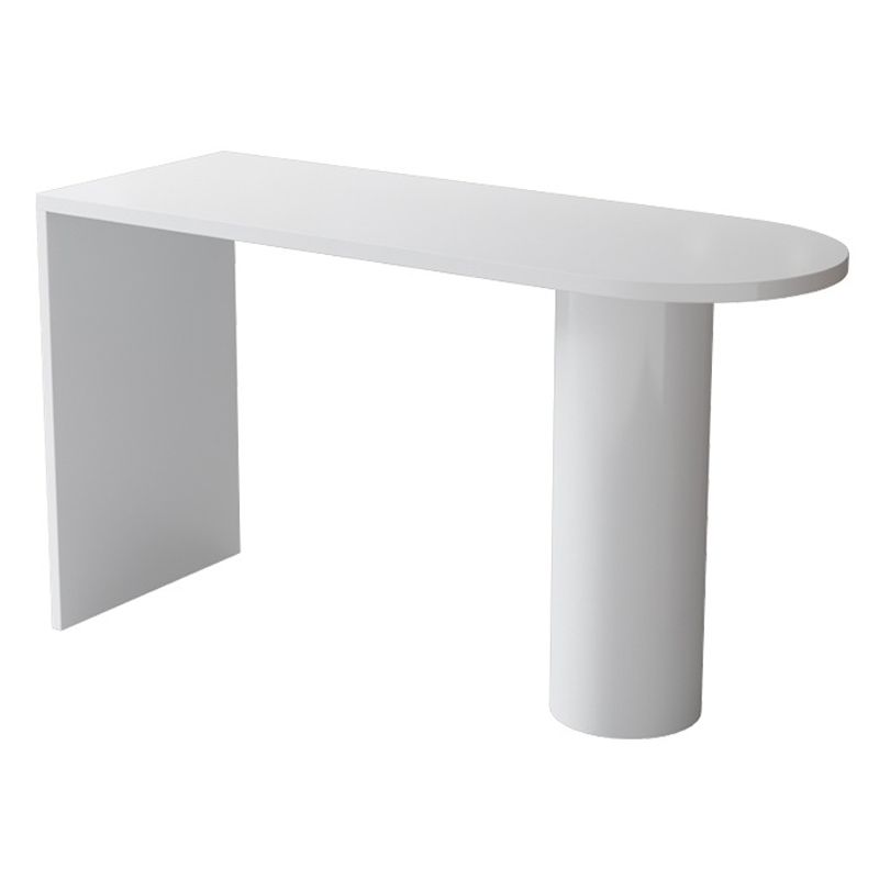 Solid Wood Bar Dining Table Contemporary Bar Dining Table with Sled Base Clearhalo 'Bar Furniture' 'Bar Tables' 'bar_tables' 'Furniture' 'furniture_bar_tables' 'Kitchen & Dining Furniture' 1200x1200_d1442376-0fc2-47ee-b144-a0aad81c6437