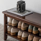 Modern Entryway Bench Wooden Seating Bench with Shelves , 12 inch W Clearhalo 'Benches' 'Chairs & Seating' 'furn' 'furn_benches' 'Furniture' 'Living Room Furniture' 1200x1200_d144fa45-bb68-4f42-849c-56f9e4dd1a81