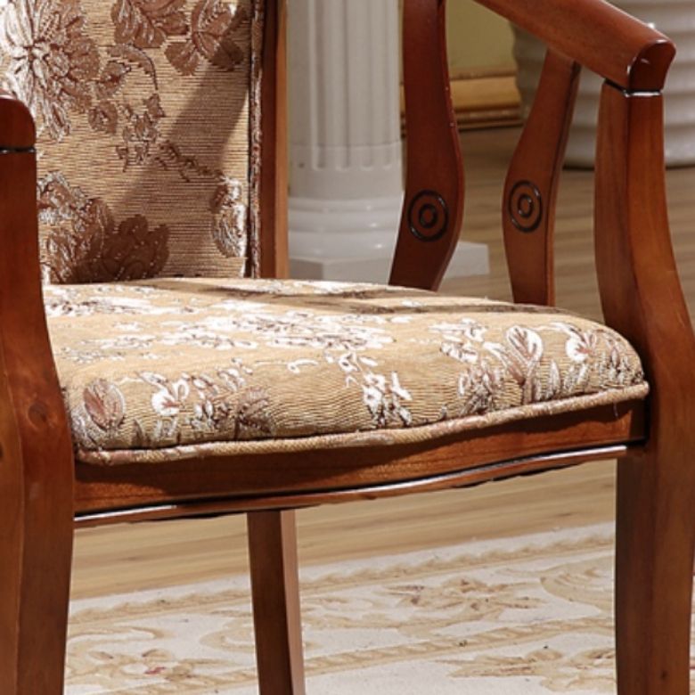 Solid Wood Frame Dining Chairs Dining Arm Chair for Dining Room Clearhalo 'Dining Chairs' 'Dining Tables & Seating' 'dining_chair' 'furn' 'furn_dining_chair' 'Furniture' 'Kitchen & Dining Furniture' 1200x1200_d145f2c6-588c-42d5-9bac-15b754890a10