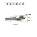 Contemporary Sloped Arm Curved Sofa Sewn Pillow Back Sofa for Living Room, Apartment Clearhalo 'furn' 'furn_sofas' 'Furniture' 'Living Room Furniture' 'Sofa' 'sofas' 1200x1200_d146ec47-0809-48fc-883d-d582136a0156
