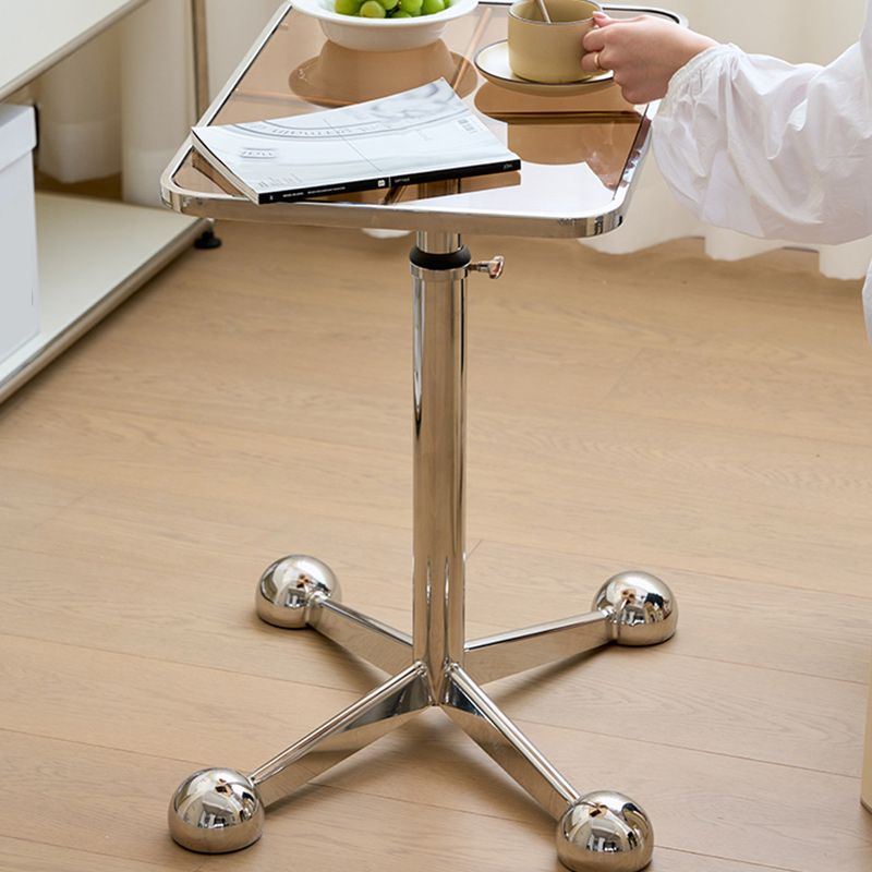 15"W Contemporary Corner Table Rectangular Accent Side Table Clearhalo 'Coffee & Accent Tables' 'End & Side Tables' 'end_side_tables' 'furn' 'furn_end_side_tables' 'Furniture' 'Living Room Furniture' 1200x1200_d1477cc1-df51-4801-90c0-044222b03477