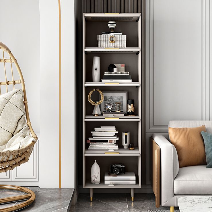 Champagne glam mdf buffet soggiorno armadi in vetro a buffet da pranzo