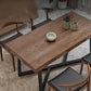 Set di tavoli da pranzo marrone industriale 1/5 pezzi Dinette in legno massiccio per casa