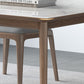 Industrial Style Dinner Table Stone Rectangle Dining Site Table in White Clearhalo 'Dining Tables & Seating' 'Dining Tables' 'dining_table' 'furn' 'furn_dining_table' 'Furniture' 'Kitchen & Dining Furniture' 1200x1200_d1513dd8-a24c-4154-8023-5058fbc77bb8