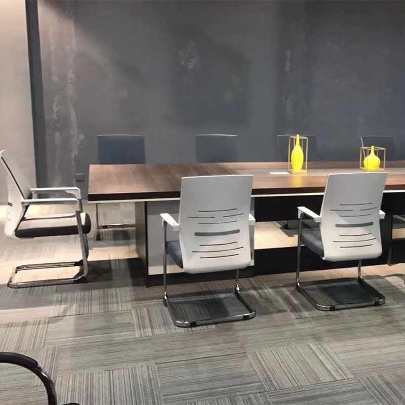 Chaise de bureau à bras fixes moderne