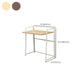 Folding Dormitory Writing Desk Contemporary Rectangular Office Desk Clearhalo 'furn' 'furn_office_desk' 'Furniture' 'Office Desks' 'Office Furniture' 'office_desk' 1200x1200_d151cd5f-d31e-4e1f-a580-34dbda6e2010