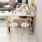 Nordic Bar Table Artificial Marble Pub Table with Shelf for Dining Room, Only Table Clearhalo 'Bar Furniture' 'Bar Tables' 'bar_tables' 'furn' 'furn_bar_tables' 'Furniture' 'furniture_bar_tables' 'Kitchen & Dining Furniture' 1200x1200_d1523f27-cb7b-491a-9232-96a133fbf37b