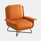 Chaise latéral glam croix orange