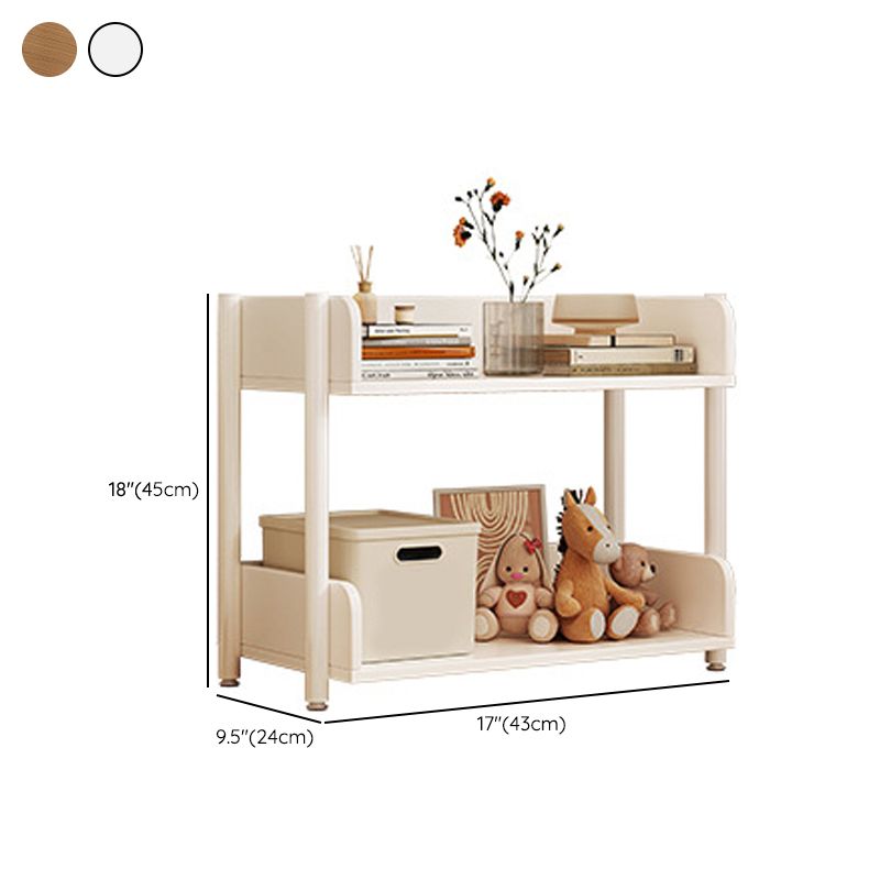 Engineered Wood Bookshelf Standard Open Back Scandinavian Bookcase Clearhalo 'Bookcases' 'furn' 'furn_bookcases' 'Furniture' 'Office Furniture' 1200x1200_d152e482-5c2d-4de4-b58a-96ddc21439c3