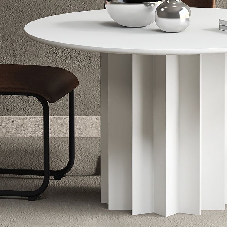 Modern Standard Kitchen Dining Table Wood Round Shape Dining Table with Pedestal Base Clearhalo ' dining_table' 'Dining Tables & Seating' 'Dining Tables' 'furn' 'furn_dining_table' 'Furniture' 'furniture_dining_table' 'Kitchen & Dining Furniture' 'kitchen&dining_furn' 'kitchen' 'kitchen_dining_table' 1200x1200_d1534d66-d70b-4a5c-bd1a-814843c91877