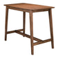 Solid Wood Bar Dining Table Contemporary Bar Table with Brown Base Clearhalo 'Bar Furniture' 'Bar Tables' 'bar_tables' 'Furniture' 'furniture_bar_tables' 'Kitchen & Dining Furniture' 1200x1200_d1551fee-e285-4d3a-b775-898efc1fa655