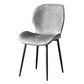 Scandinavian Coffee Shop Metal Side Chair Matte Finish Wingback Dining Chair Clearhalo ' kitchen&dining_furn' 'Dining Chairs' 'Dining Tables & Seating' 'dining_chair' 'furn' 'furn_dining_chair' 'Furniture' 'furniture_dining_chair' 'Kitchen & Dining Furniture' 'kitchen' 1200x1200_d1554356-9f21-4013-919b-d0d2875a6337