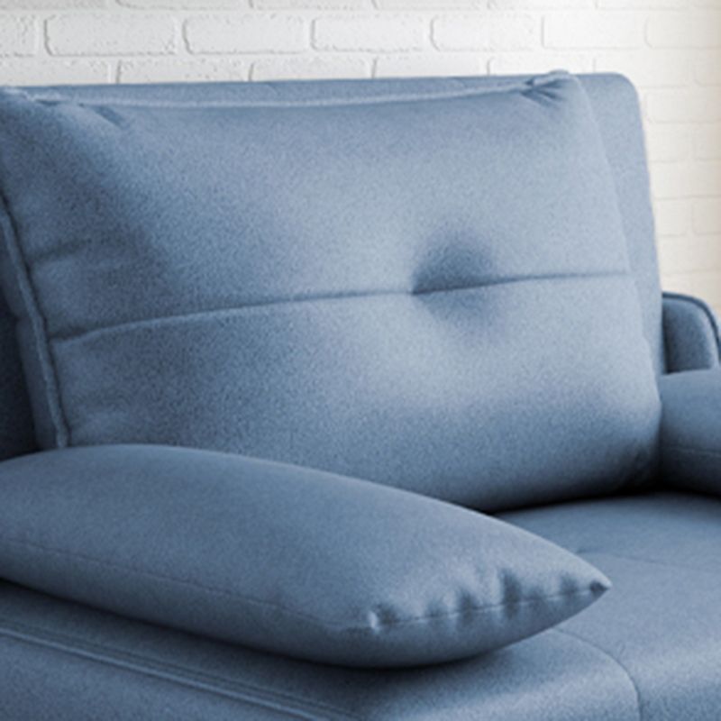 33" Wide Scandinavian Sleeper Sofa Futon Blue Storage Sleeper Sofa Clearhalo 'furn' 'furn_futons' 'Furniture' 'Futons & Daybeds' 'Futons' 'Living Room Furniture' 1200x1200_d155ea5a-2217-4a29-8cf0-358d0ab12d0c