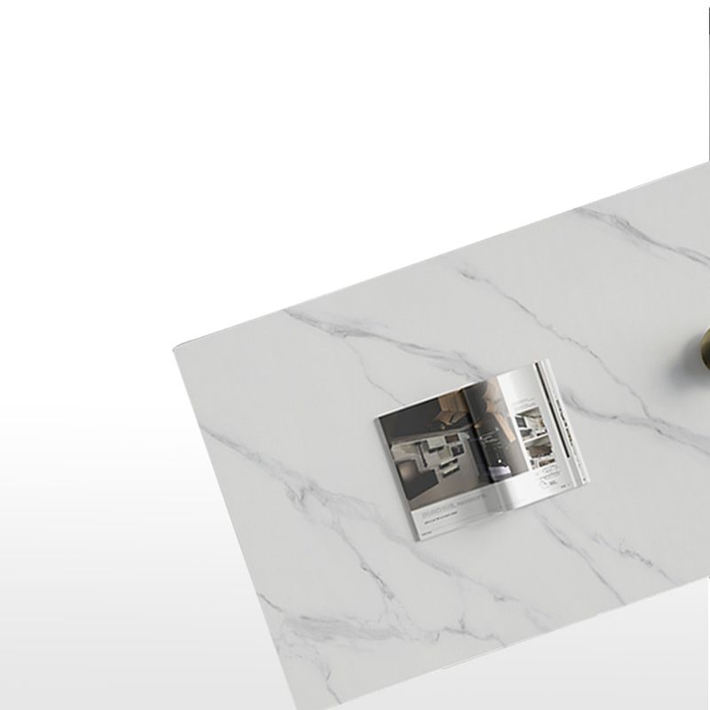 1/3/4/5 Pieces Ash Wood Dining Table Set with White Sintered Stone Top Modern Dinette Set Clearhalo 'Dining Room Sets' 'Dining Tables & Seating' 'dining_room_set' 'furn' 'furn_dining_room_set' 'Furniture' 'furniture_dining_room_set' 'Kitchen & Dining Furniture' 'kitchen&dining_furn' 'kitchen' 1200x1200_d156016e-fec0-4c59-a110-55e15620e5f3