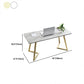 Glam Office Desk Rectangular Marble Writing Desk with Metal Legs Clearhalo 'furn' 'furn_office_desk' 'Furniture' 'Office Desks' 'Office Furniture' 'office_desk' 1200x1200_d1584d43-673c-499d-b842-8f135424f7a9