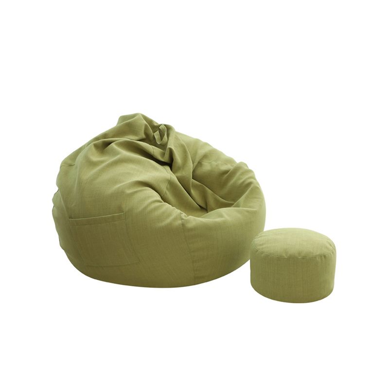 Chaise rond sans bras sans arme avec Ottomans pour le salon